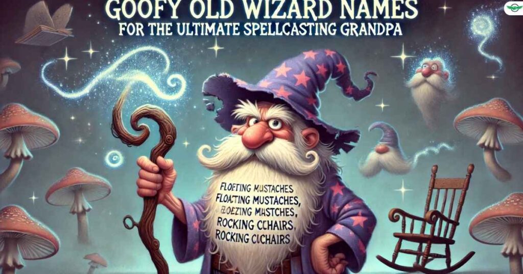 Goofy Old Wizard Names for the Ultimate Spellcasting Grandpa