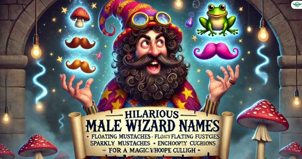Hilarious Male Wizard Names for a Magical Laugh