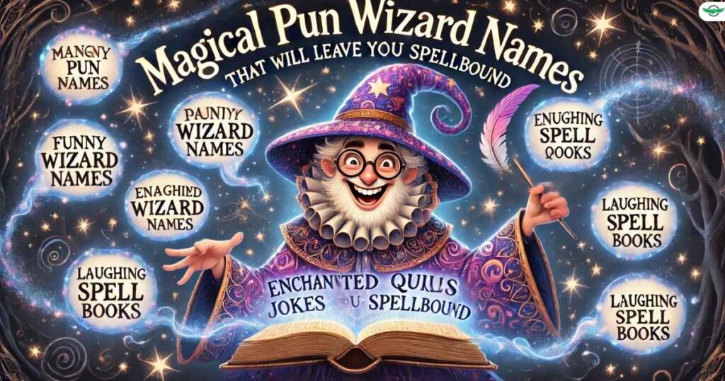 Magical Pun Wizard Names That Will Leave You Spellbound